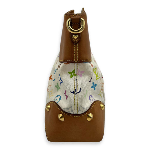 Louis Vuitton Judy x Murakami MM Multi-colour Top Handle Bag in Monogram Coated Canvas, Gold hardware_3