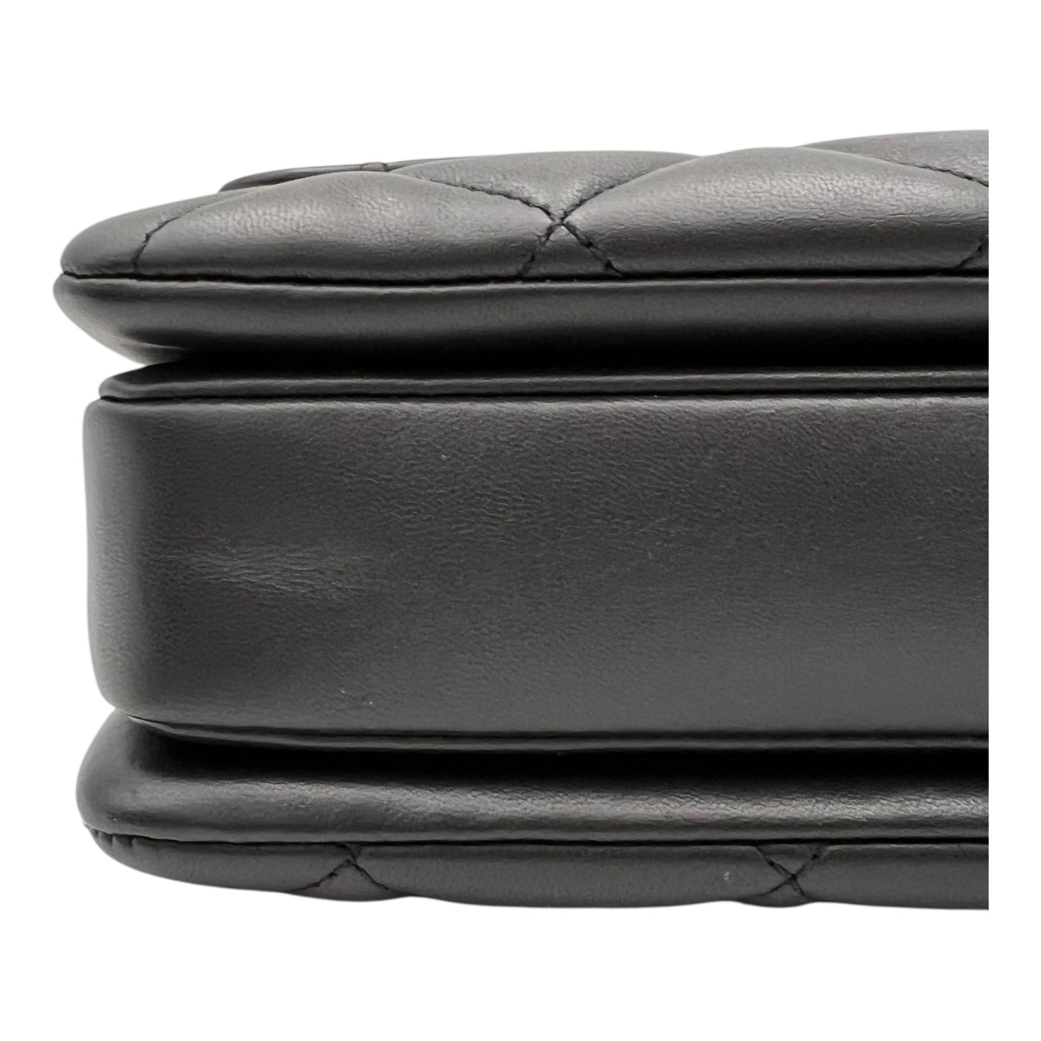 Chanel Trendy CC Top Handle Bag Black in Lambskin, Gold hardware_8