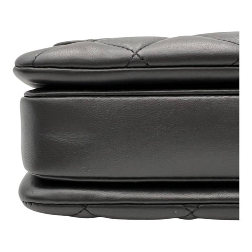 Chanel Trendy CC Top Handle Bag Black in Lambskin, Gold hardware_8