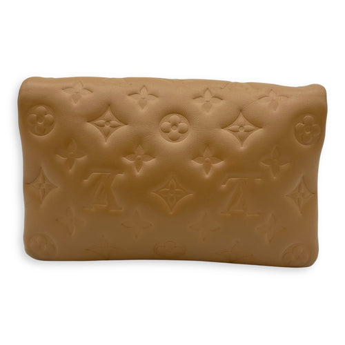 Louis Vuitton Pochette Crossbody Bag Small Gold in Calfskin, Gold hardware_2