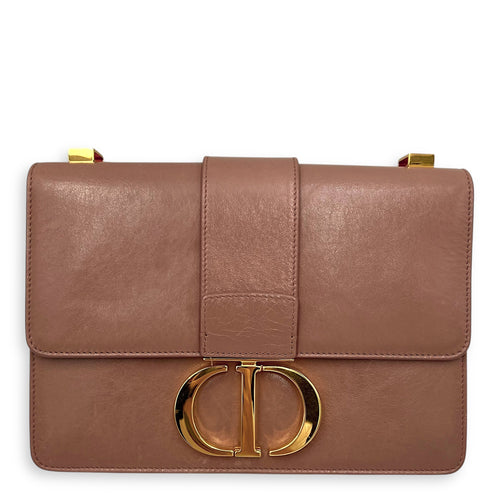 Christian Dior  30 Montaigne Medium Shoulder bag in Calfskin, Gold Hardware_1