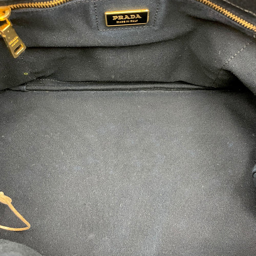 Canapa Top Handle 40x24x25 Black, orange, yellow, brown Top Handle Bag in Cotton Canvas, Gold hardware