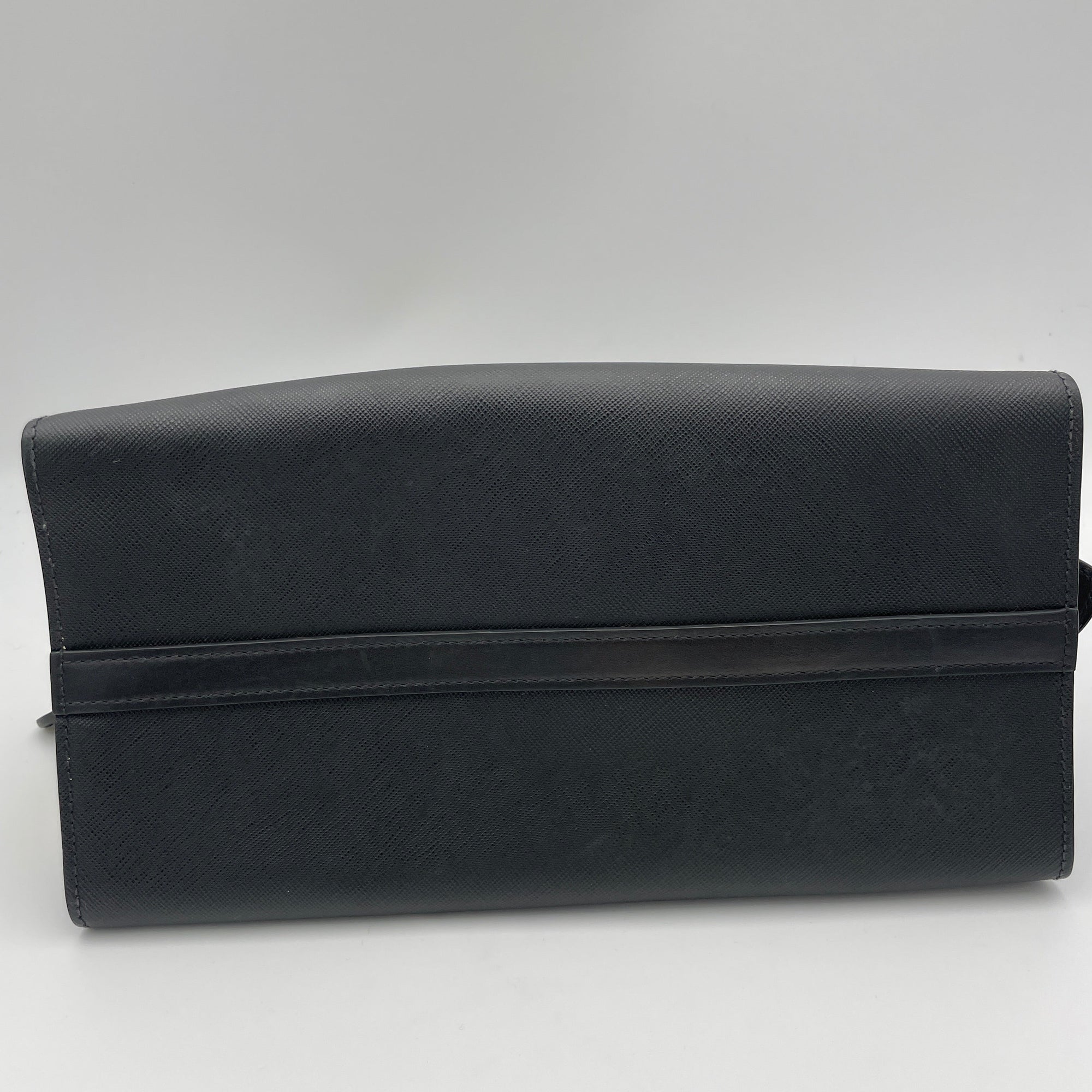 Esplanade Top handle bag in Saffiano leather, Gold Hardware