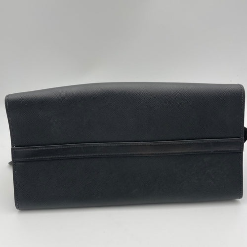 Esplanade Top handle bag in Saffiano leather, Gold Hardware