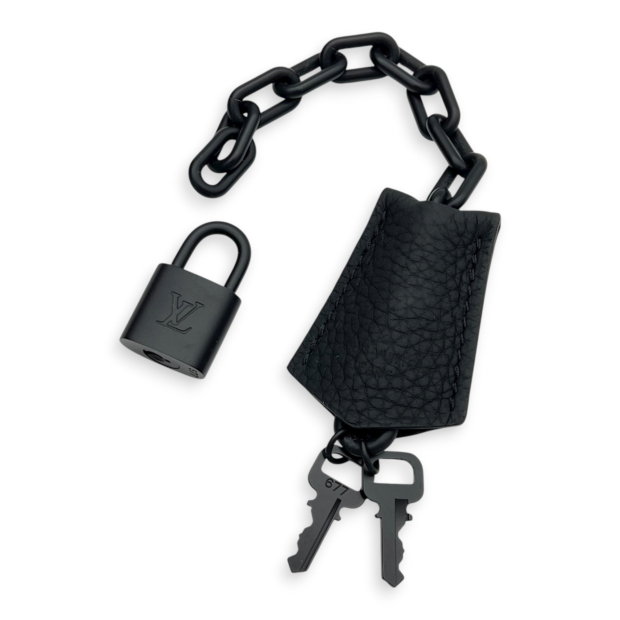 Lockit Top Handle Bag Black in Empreinte Leather, black hardware