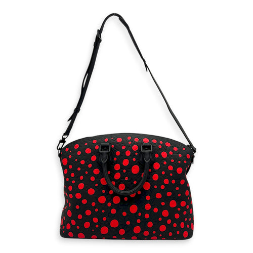 Lockit Top Handle Bag Black in Empreinte Leather, black hardware