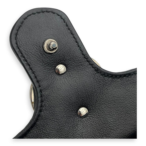 GG Marmont Shoulder Bag Black in Sequins, Silver hardware
