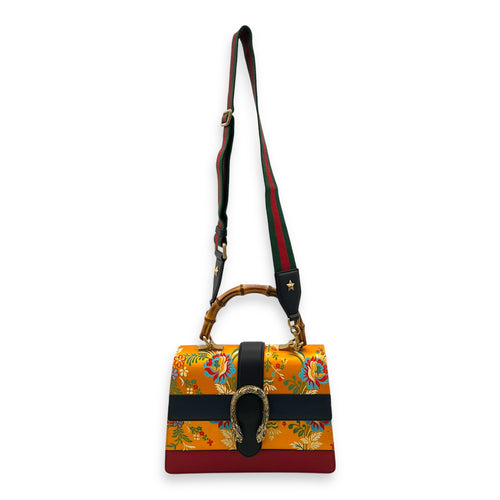 Dionysus Top Handle Bag Multi-colour in Calfskin, Gold hardware