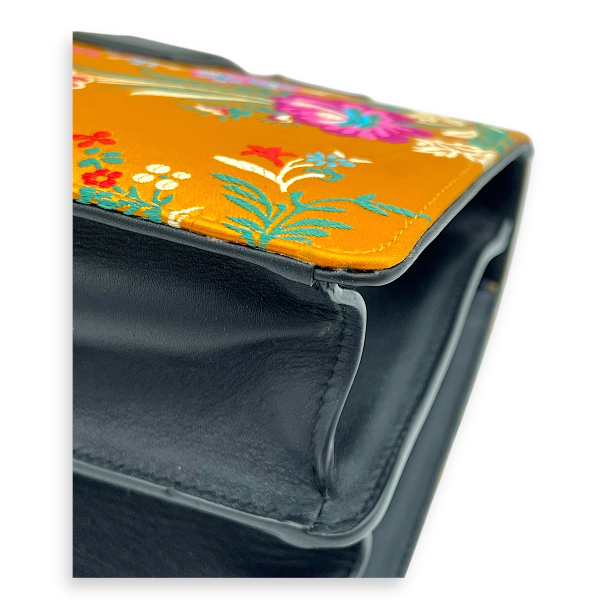 Dionysus Top Handle Bag Multi-colour in Calfskin, Gold hardware