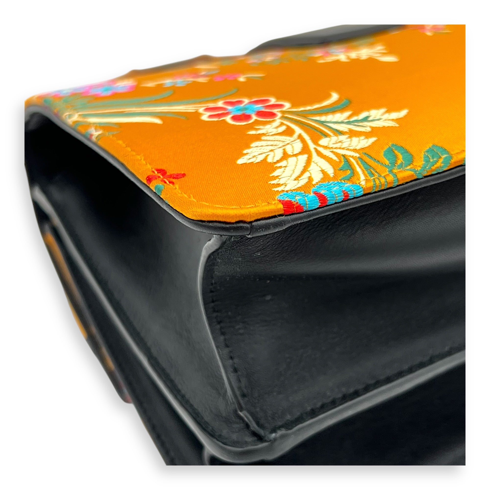 Dionysus Top Handle Bag Multi-colour in Calfskin, Gold hardware