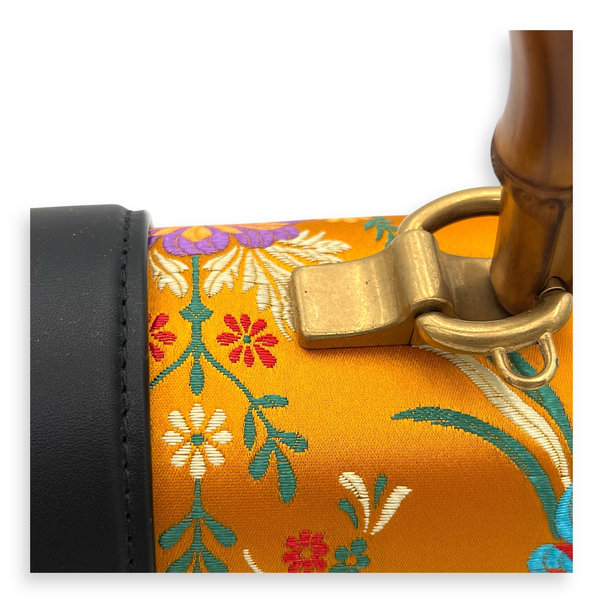 Dionysus Top Handle Bag Multi-colour in Calfskin, Gold hardware