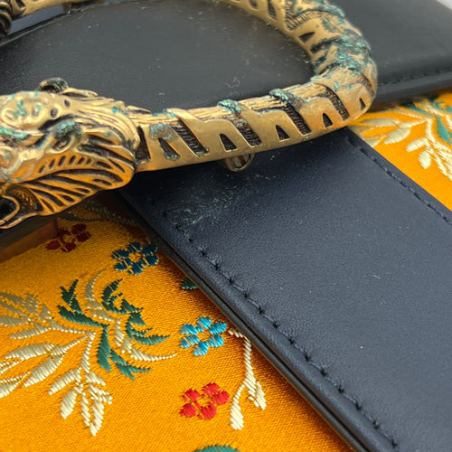Dionysus Top Handle Bag Multi-colour in Calfskin, Gold hardware