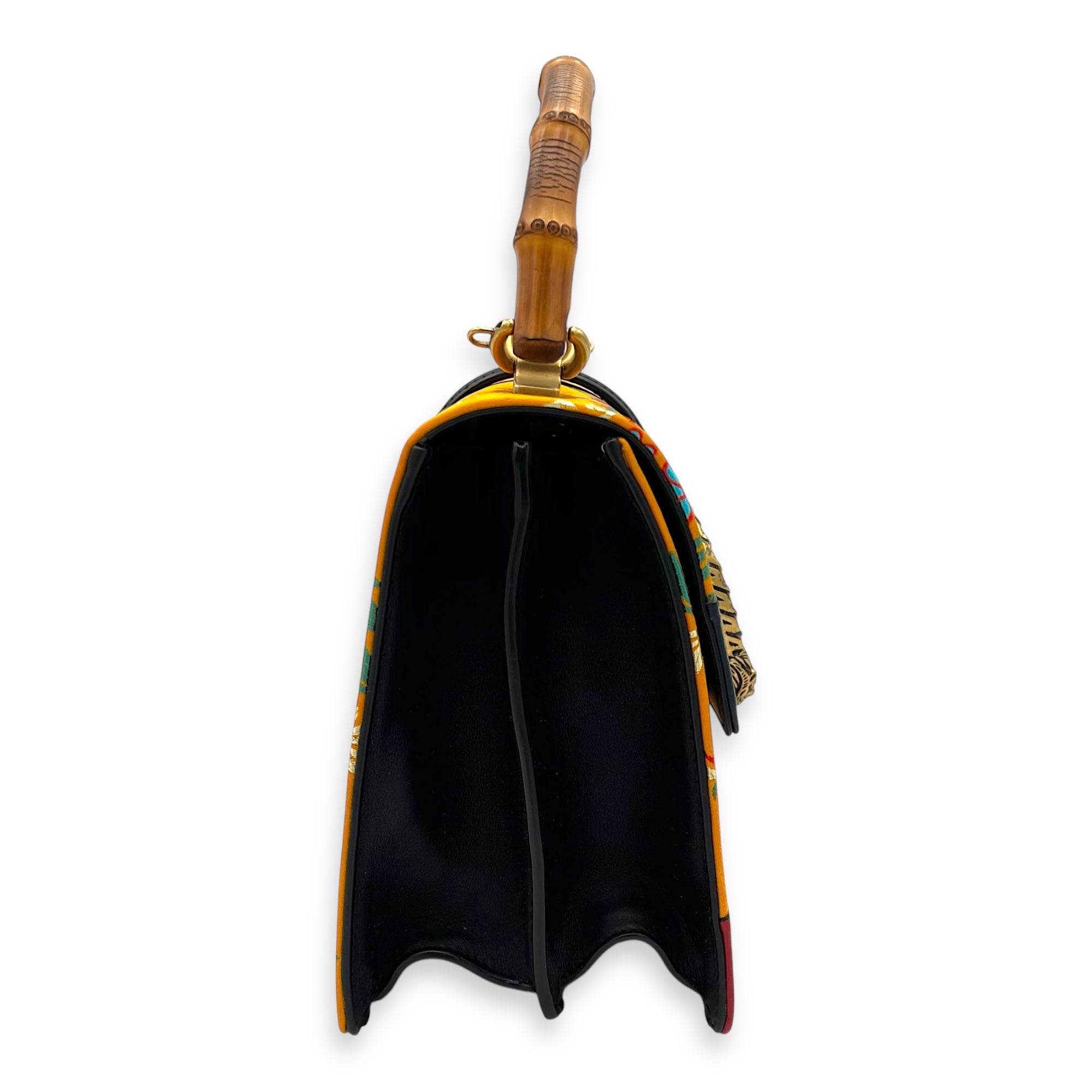 Dionysus Top Handle Bag Multi-colour in Calfskin, Gold hardware