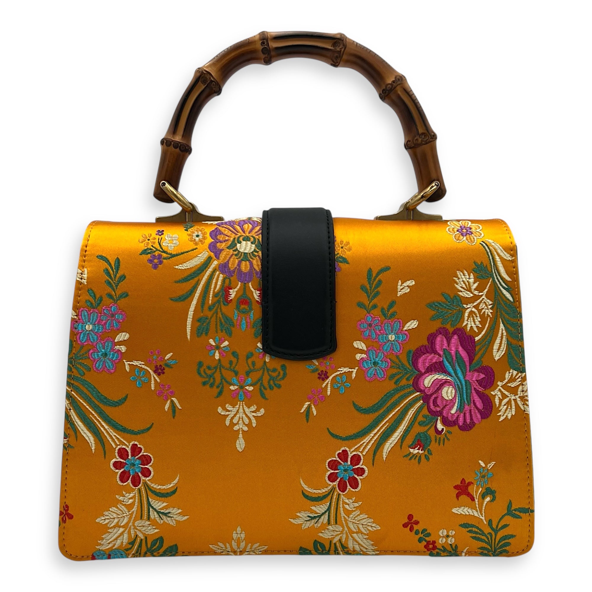 Dionysus Top Handle Bag Multi-colour in Calfskin, Gold hardware