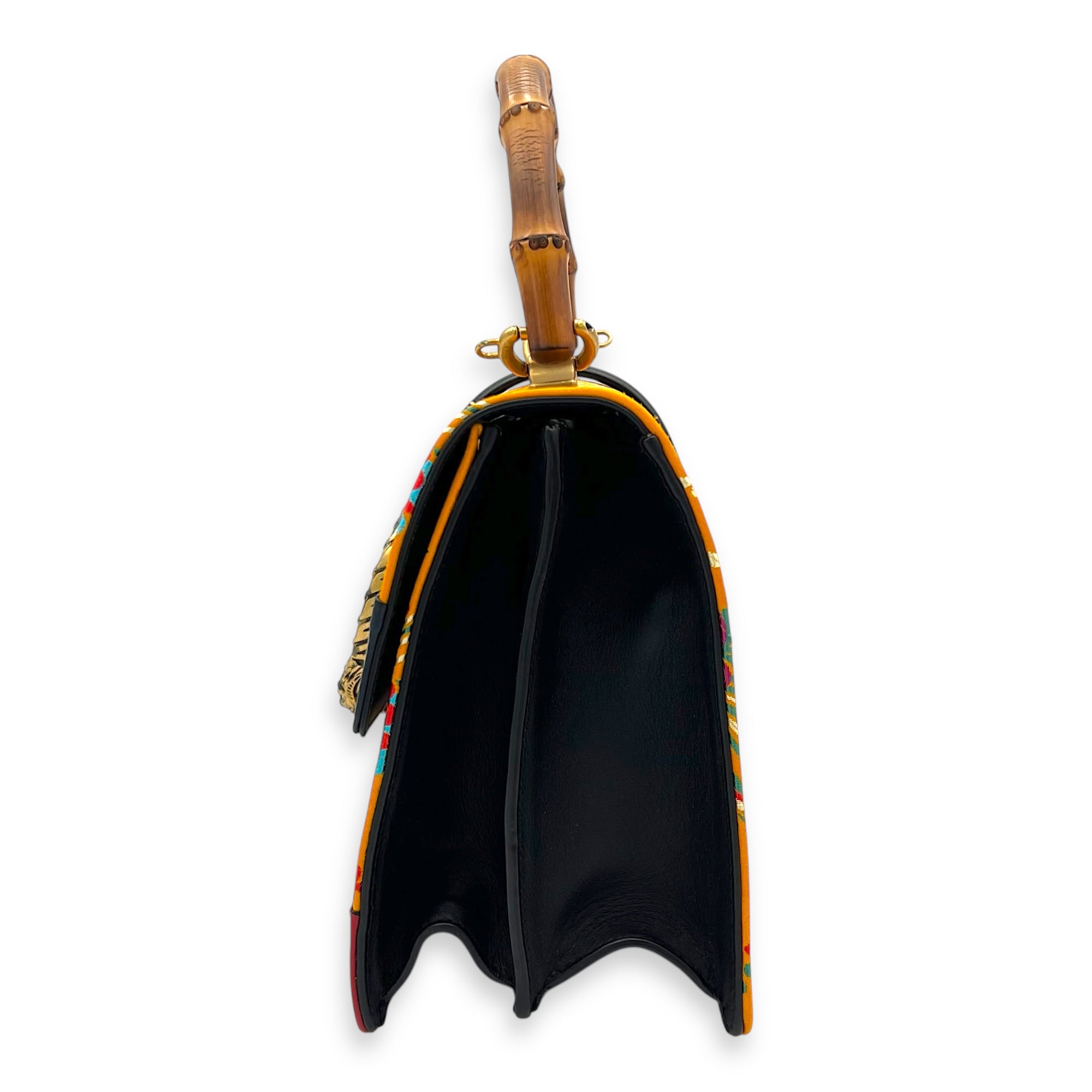 Dionysus Top Handle Bag Multi-colour in Calfskin, Gold hardware