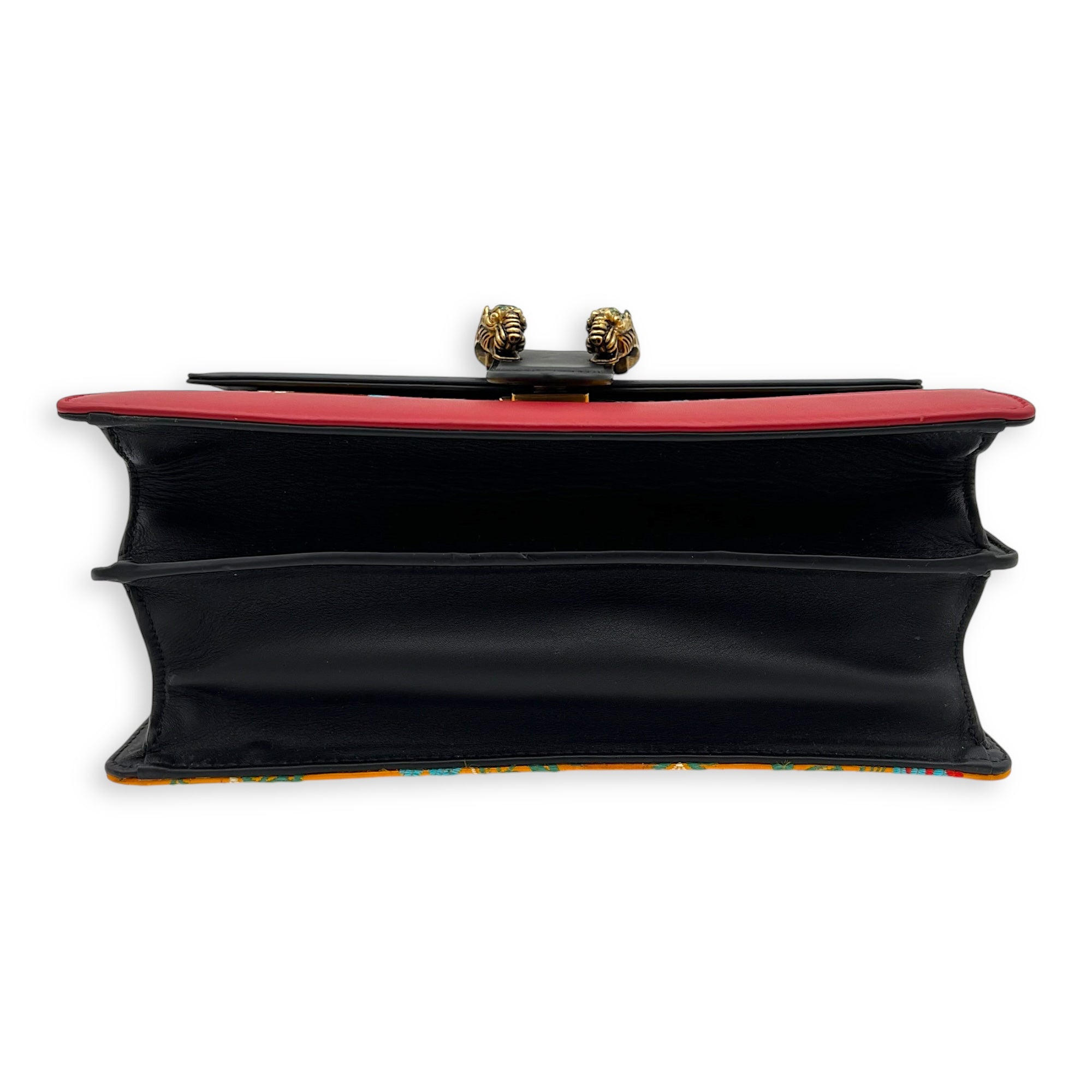 Dionysus Top Handle Bag Multi-colour in Calfskin, Gold hardware