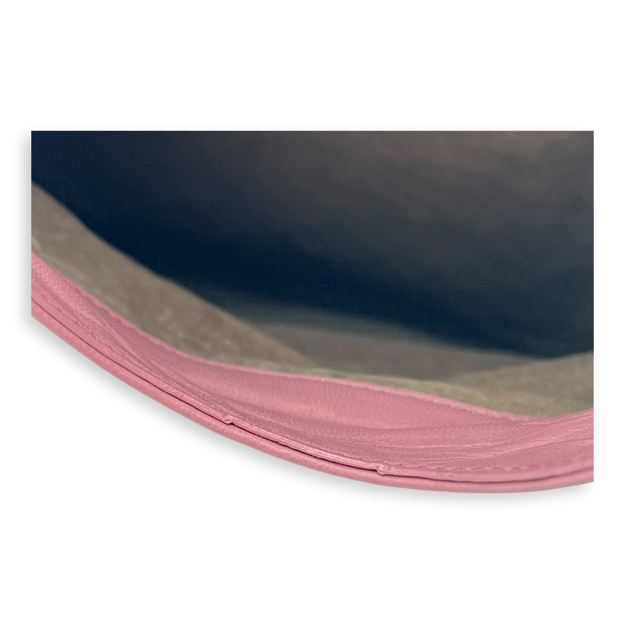 Intrecciato Clutch Pink in Lambskin