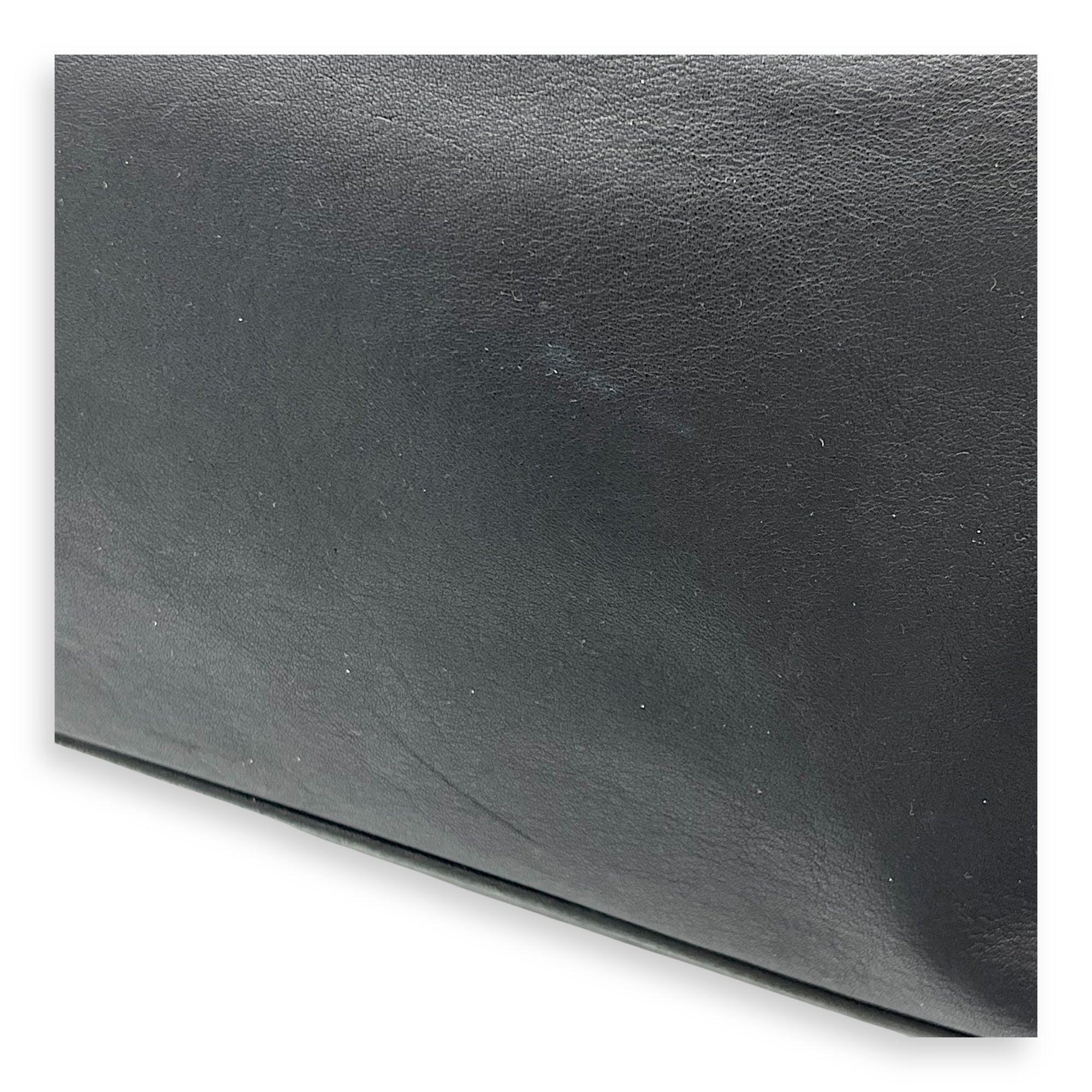 2 way bag Top Handle Bag Black in Calfskin, Gold hardware