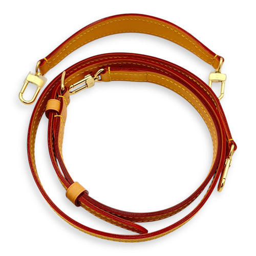 Noe Crossbody Bag Nano Brown in Monogram Coated Canvas, Gold hardware