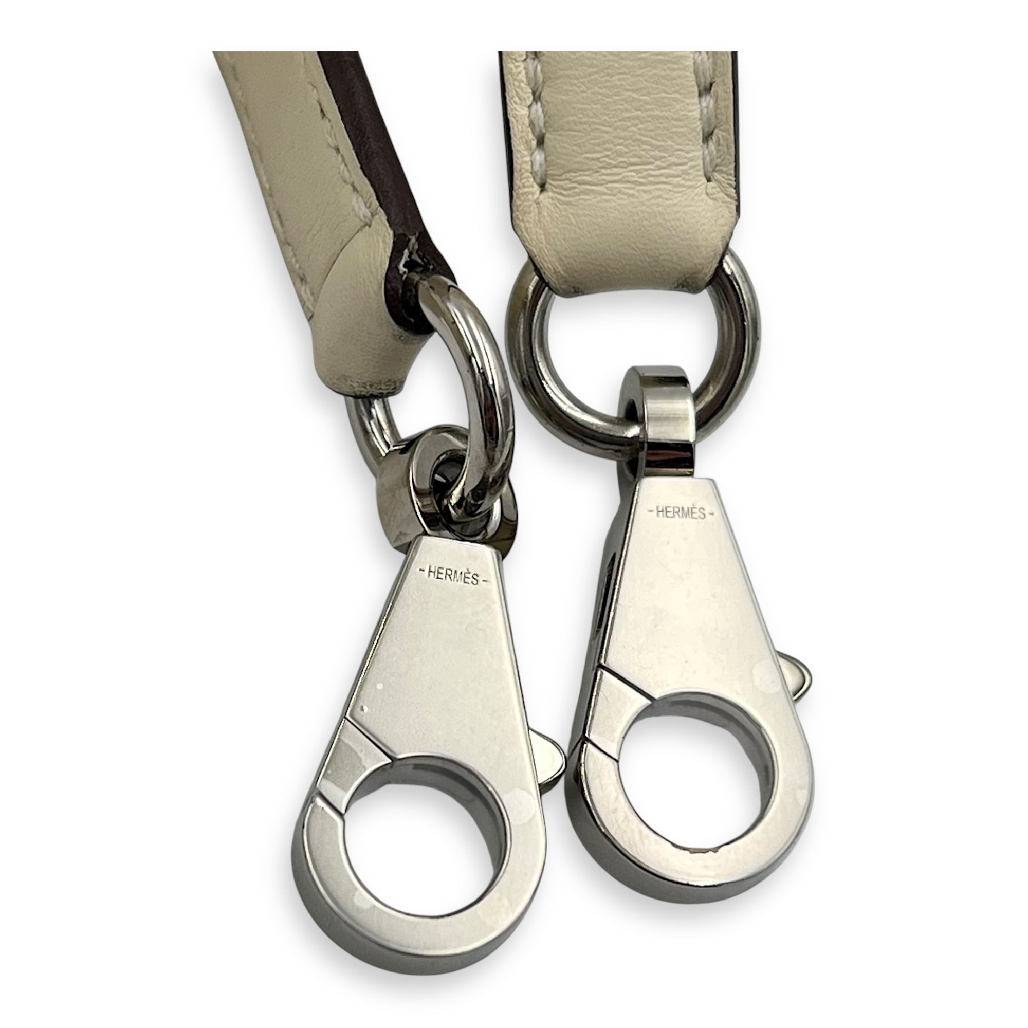 Kelly In and Out 25 Nata Top Handle Bag in Swift, Palladium hardware
