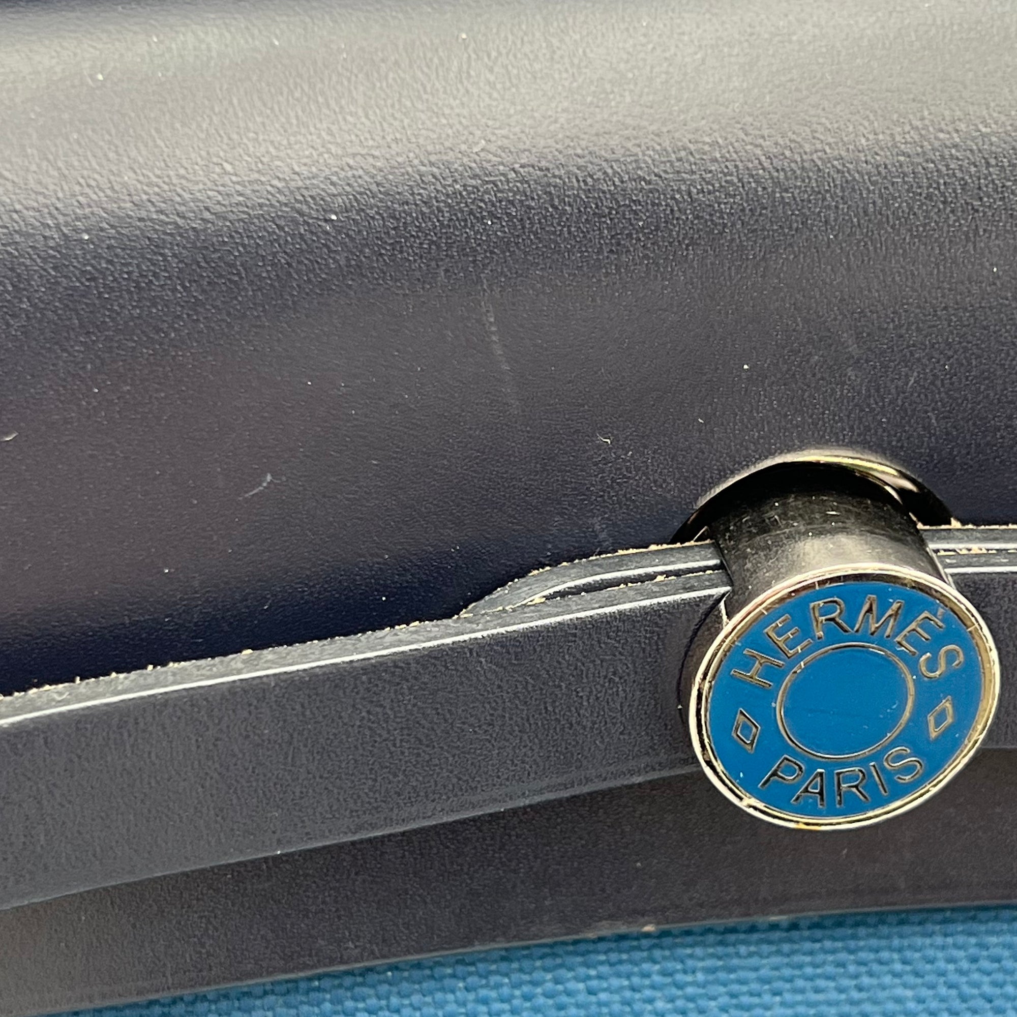 Herbag Blue in Canvas, Palladium hardware