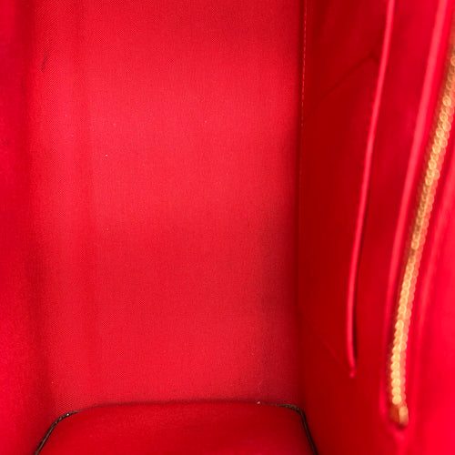 OnTheGo MM Brown Tote Bag in Monogram Coated Canvas, Gold hardware