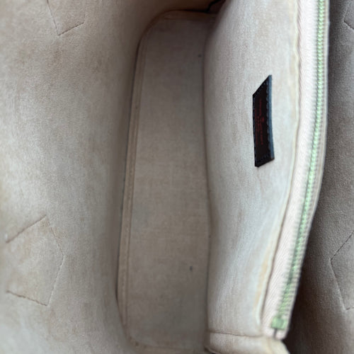 Kensington Top Handle Bag Brown in Coated Canvas, Gold hardware