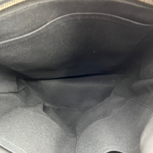 Christopher Backpack Brown in Monogram Coated Canvas, Silver hardware