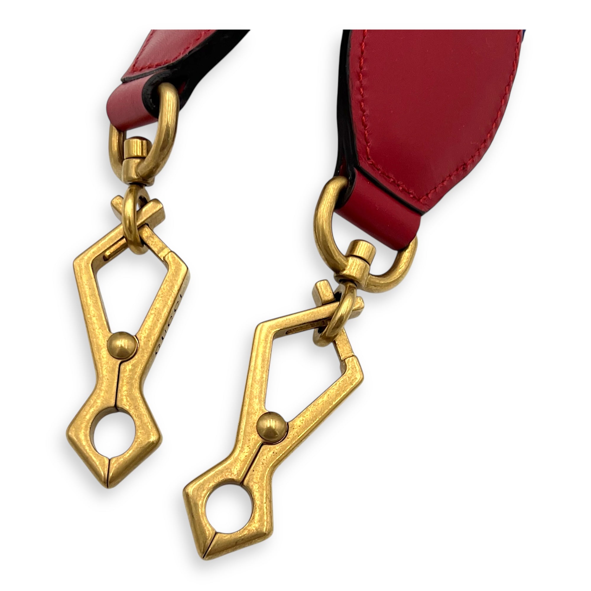 Queen Margaret Shoulder Bag Multi-colour in Calfskin, Gold hardware