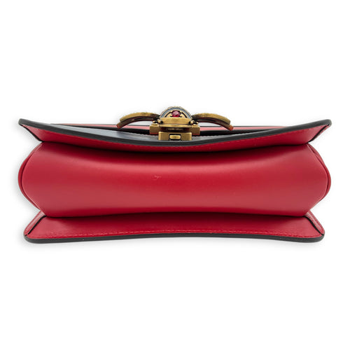 Queen Margaret Shoulder Bag Multi-colour in Calfskin, Gold hardware