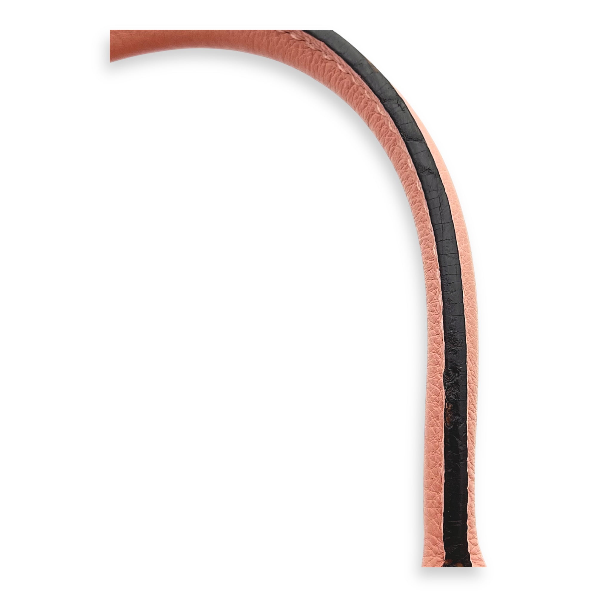 Lockit Top Handle Bag MM Pink in Calfskin, Silver hardware