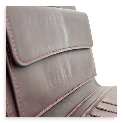 CC Wallet Black in Caviar Leather, Silver hardware