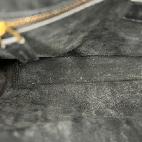 Sac de Jour Tote Bag Large Black in Calfskin, Gold hardware