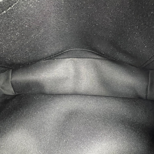 Racer Sling bag Black in Calfskin, Black hardware