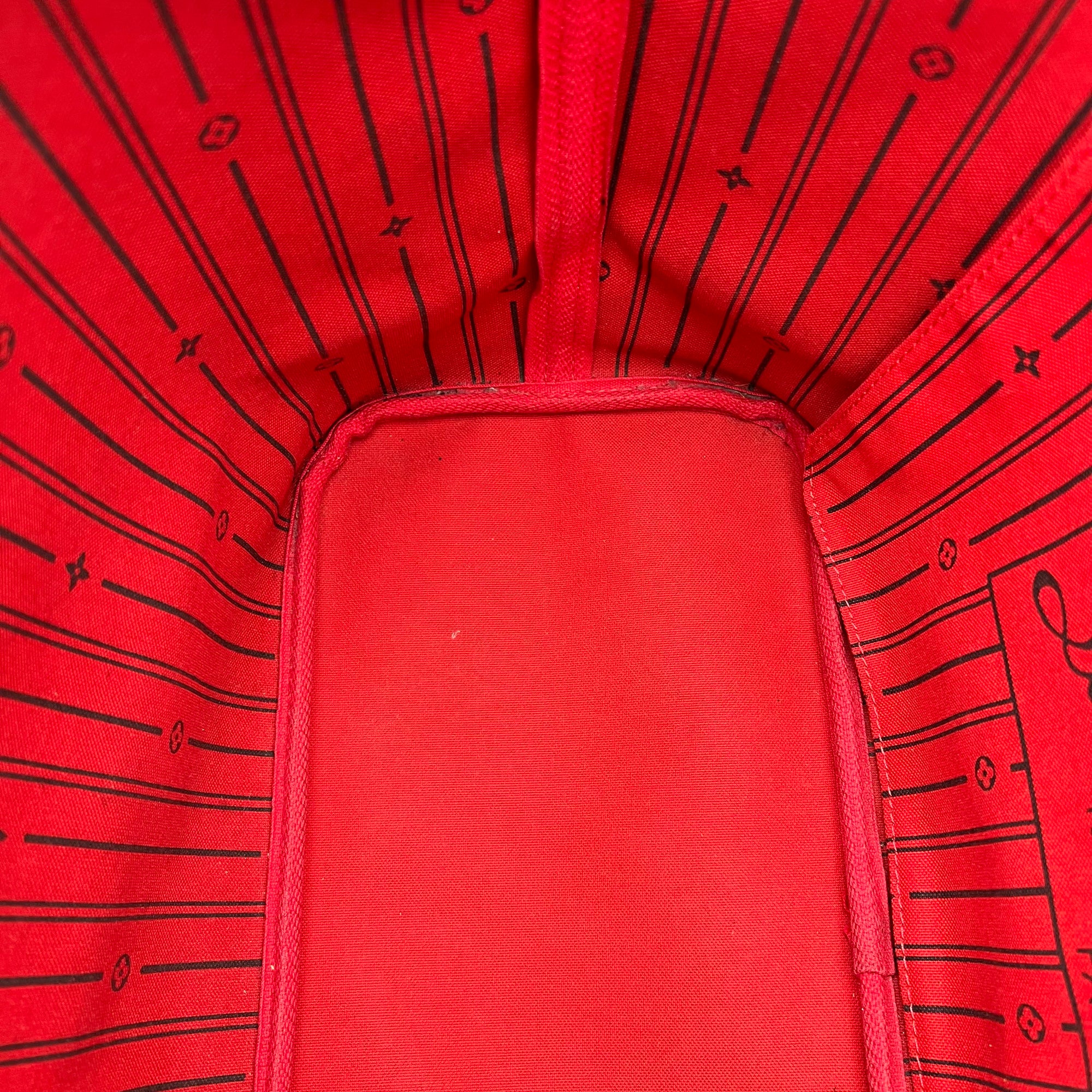 Neverfull Tote Bag Brown in Coated Canvas, Gold hardware