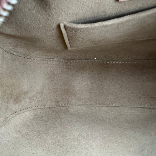 Boite a Chapeau Shoulder Bag Brown in Monogram Coated Canvas, Gold hardware