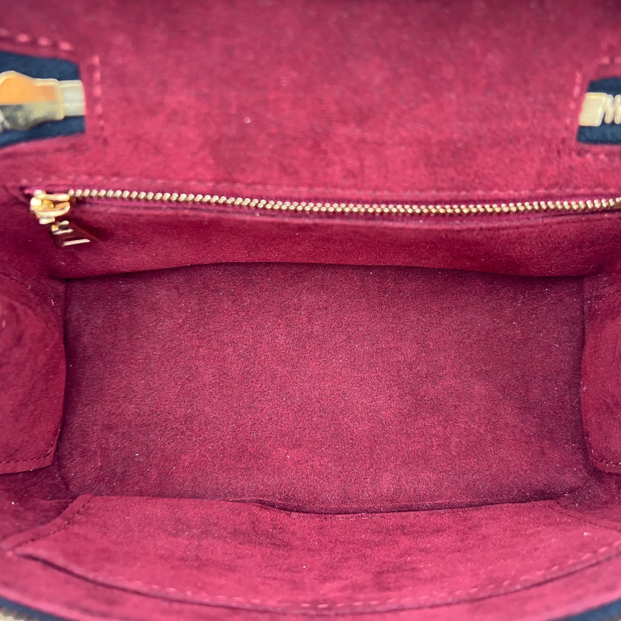 Vanity Top Handle Bag Black in Empreinte Leather, Guilloche hardware