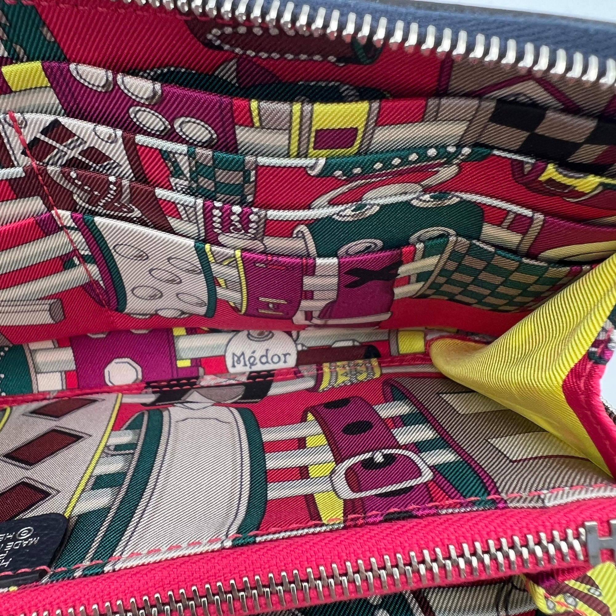 Silk In Blue in Epsom, Palladium hardware