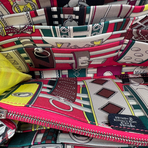 Silk In Blue in Epsom, Palladium hardware