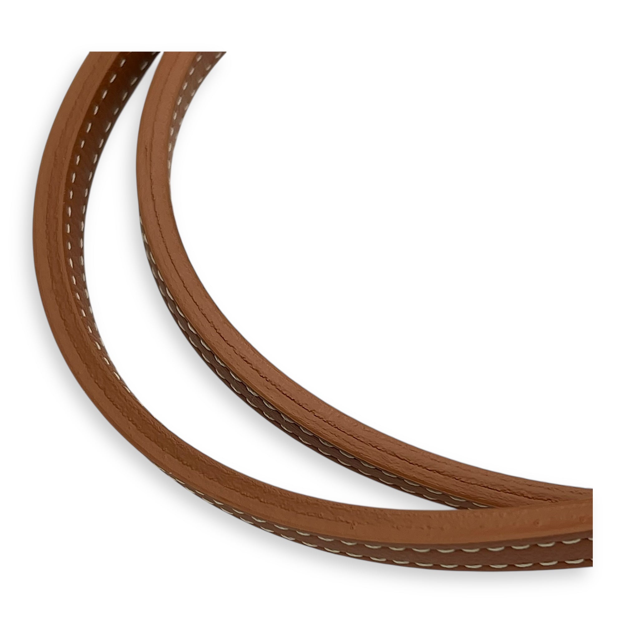 Saint Louis PM Brown Tote Bag in Coated Canvas, Silver hardware