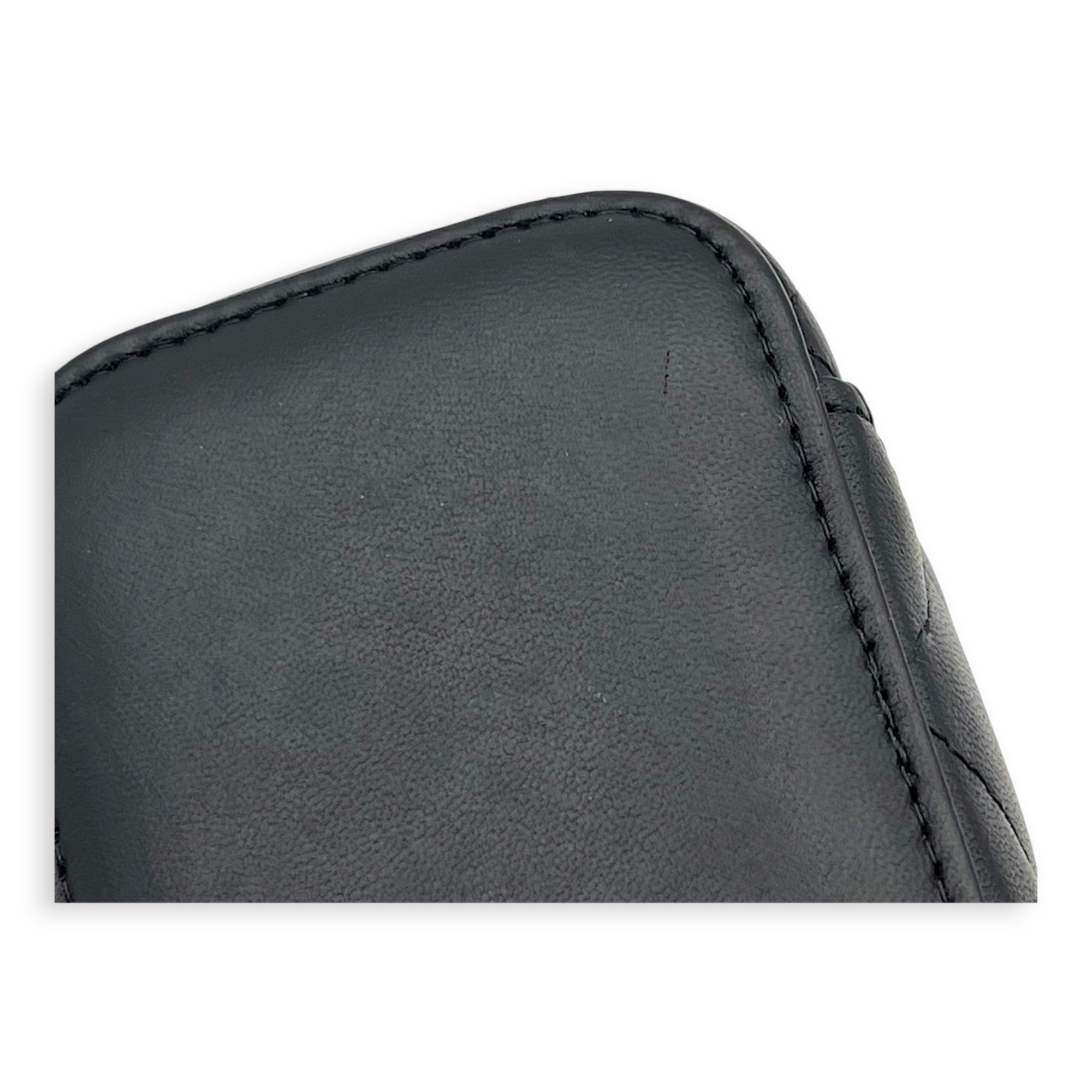 CC Vanity Bag Mini Black in Lambskin, Gold hardware