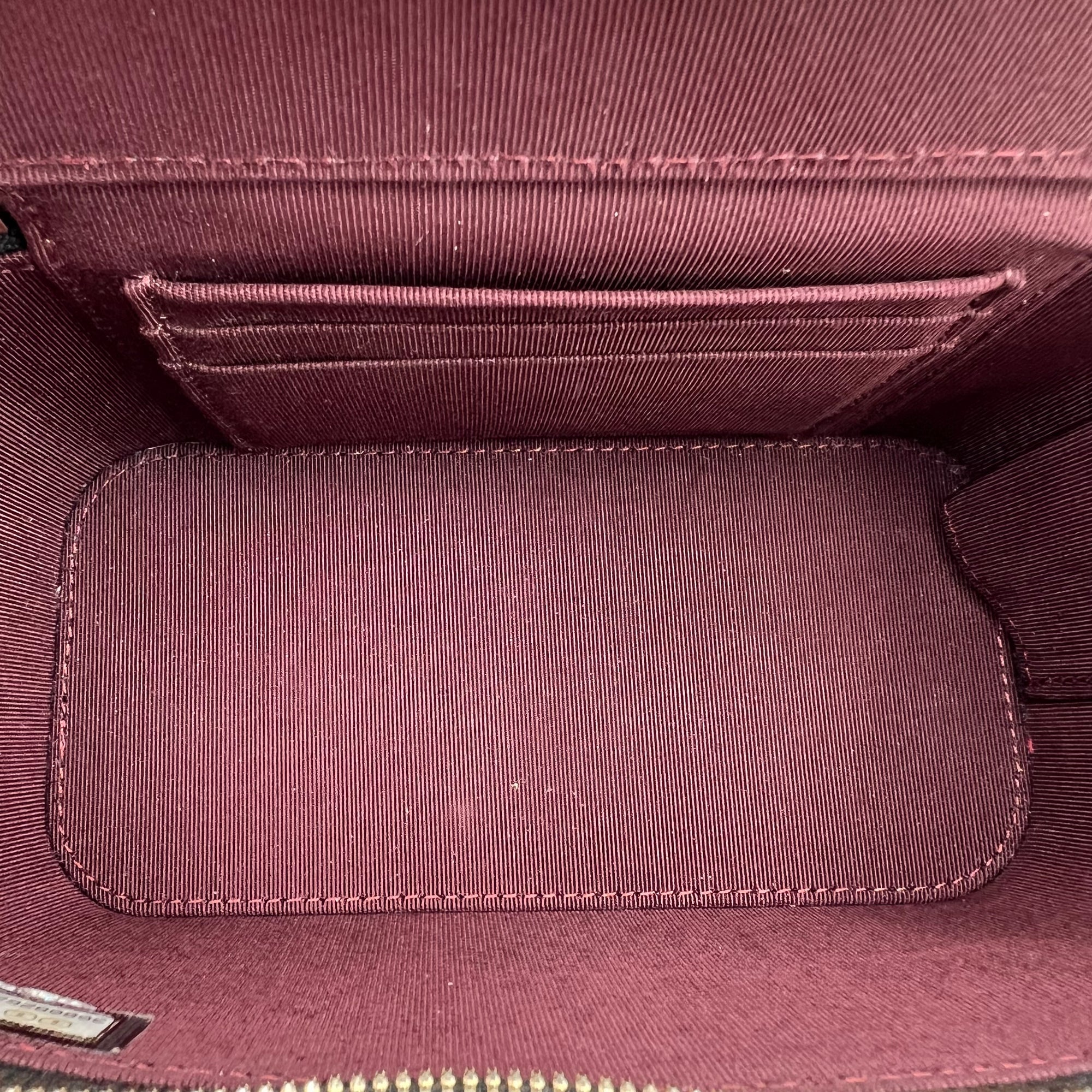 CC Vanity Bag Black in Lambskin, Gold hardware