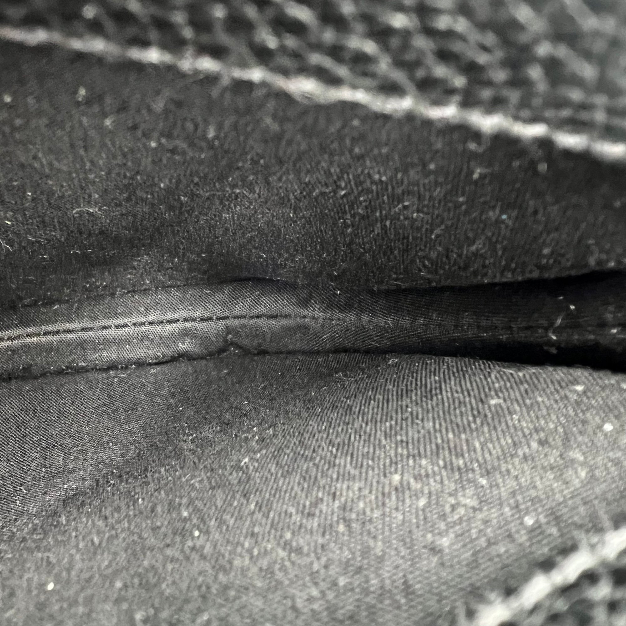 Saddle Shoulder Bag Blue in Jacquard, Silver hardware