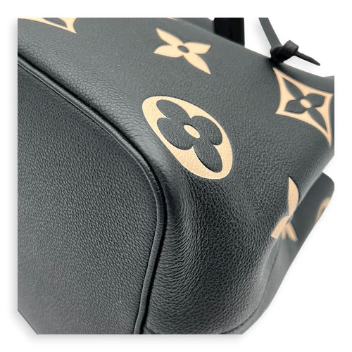 NeoNoe Bucket Bag Black in Empreinte Leather, Gold hardware