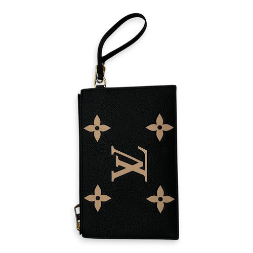 NeoNoe Bucket Bag Black in Empreinte Leather, Gold hardware