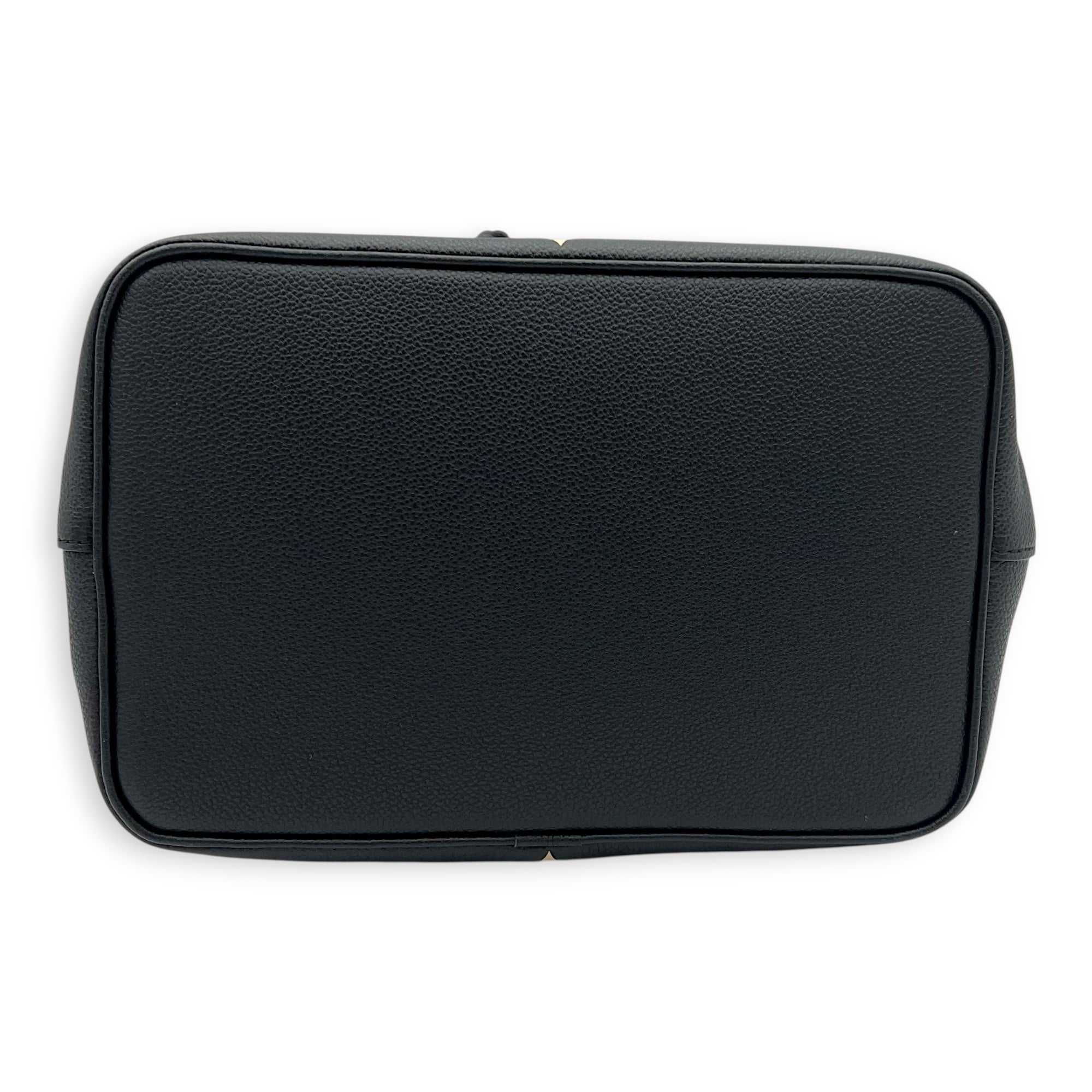 NeoNoe Bucket Bag Black in Empreinte Leather, Gold hardware