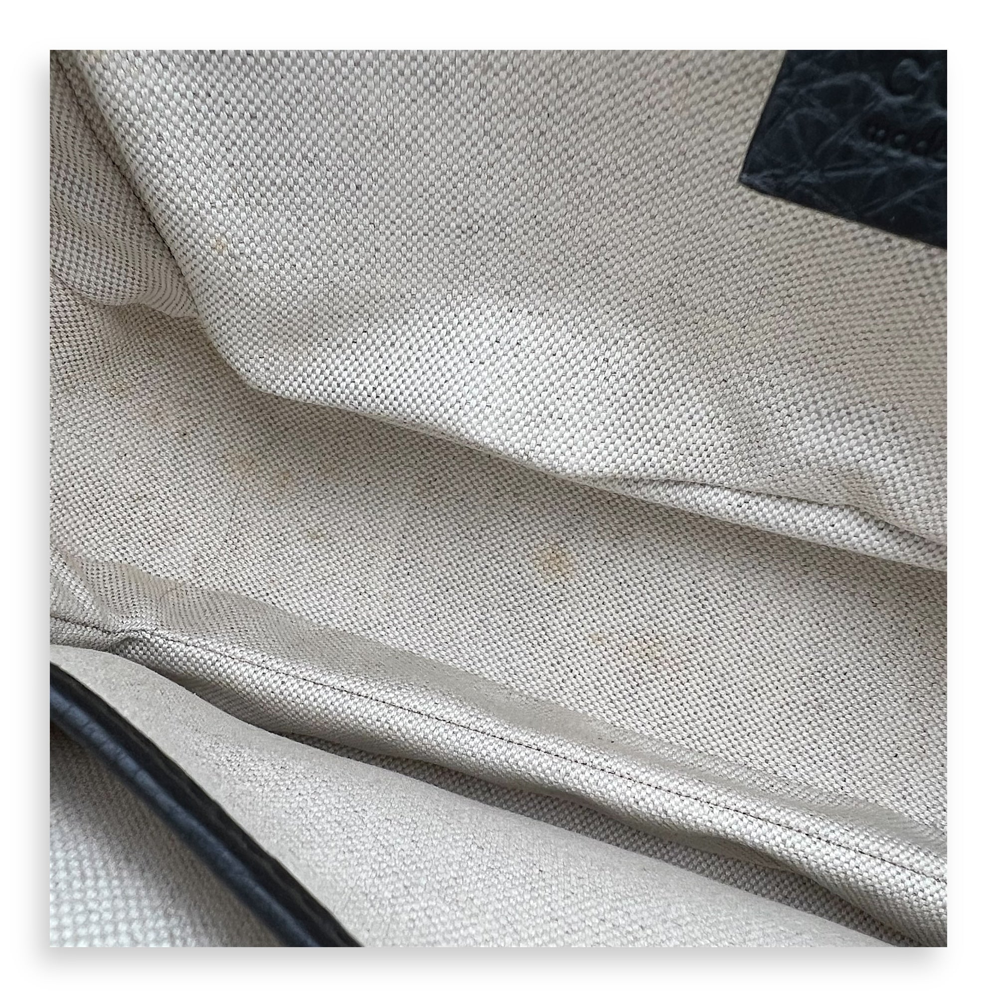 Bamboo Top Handle Bag Black in Calfskin, Silver hardware