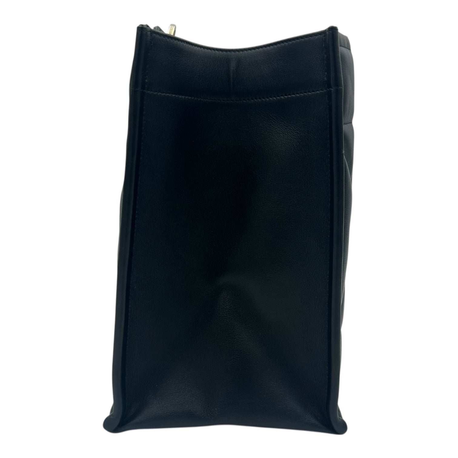 Essential Archi Cannage Tote Bag Black in Lambskin, Gold hardware