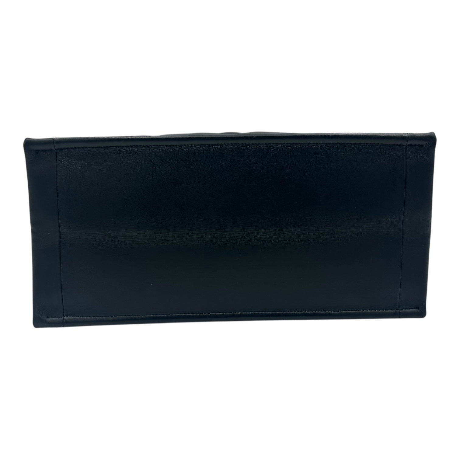 Essential Archi Cannage Tote Bag Black in Lambskin, Gold hardware