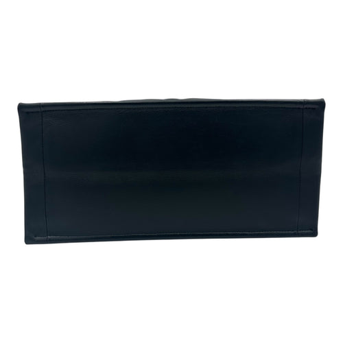 Essential Archi Cannage Tote Bag Black in Lambskin, Gold hardware